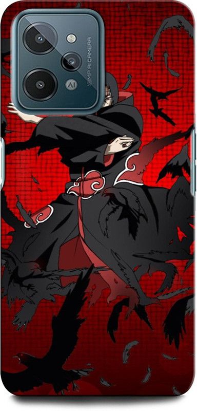 GRAFIQE Back Cover for Realme C31 ITACHI UCHIHA, GIRL, ANIMATION, ANIME, CARTOON  (Multicolor, Shock Proof, Pack of: 1)