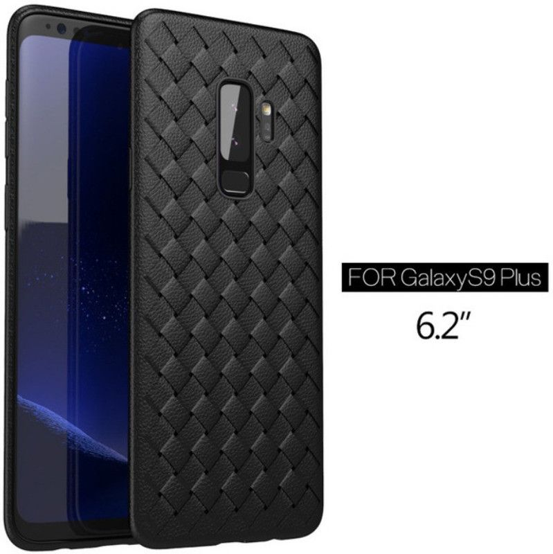 CASE CREATION Back Cover for Samsung Galaxy S9  (Black, Grip Case, Silicon, Pack of: 1)