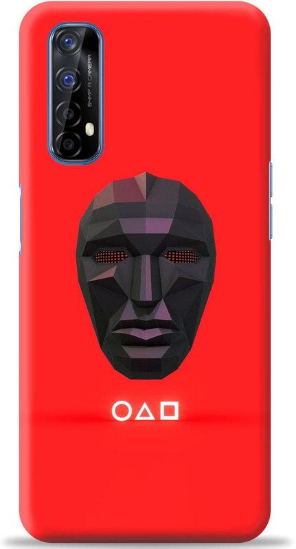 Crafter Back Cover for Realme 7  (Red, Shock Proof, Pack of: 1)
