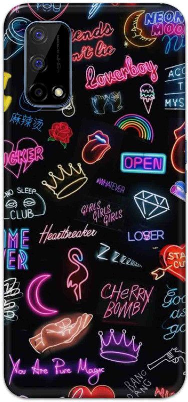 NDCOM Back Cover for Realme Narzo 30 Pro 5G Friends Don’t Lie Printed  (Multicolor, Hard Case, Pack of: 1)