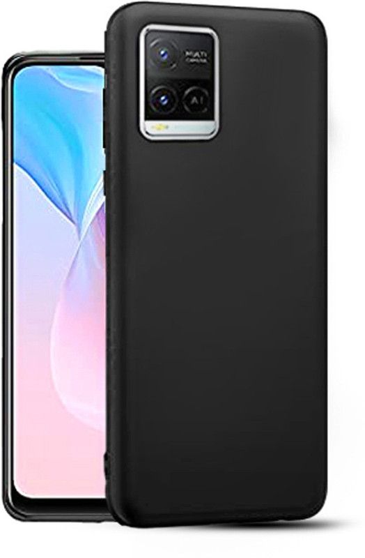 Mozo Back Cover for VIVO Y33s  (Black, Flexible, Pack of: 1)