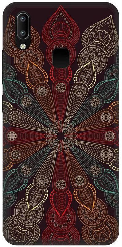 URCHIN Back Cover for Vivo Y95Abstrect, Pattern, Colour, Solid, Black, Cool  (Multicolor, Shock Proof, Pack of: 1)