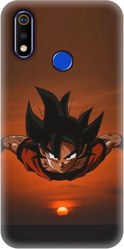 #Uncultured Back Cover for Realme 3 Pro - Goku DBZ Print  (Multicolor, Hard Case, Pack of: 1)