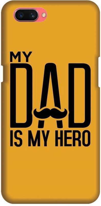 URCHIN Back Cover for Realme 1 my dad is my hero, MY Dad, I love My Dad, Mom And Dad, mom dad, Love, Parents  (Multicolor, Shock Proof, Pack of: 1)
