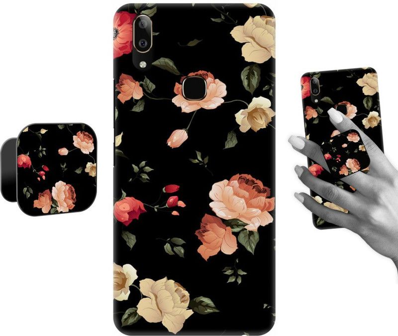 Coberta Case Back Cover for VIVO V9 Youth  (Multicolor, Cases with Holder)