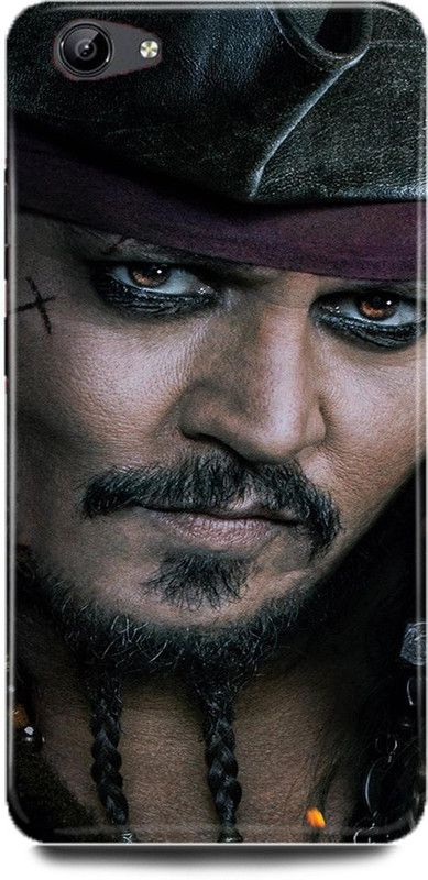 DIKRO Back Cover for vivo V5, 1601, JACK, SPARROW, PIRATES, OF, THE, CARIBBEAN  (Multicolor, Hard Case, Pack of: 1)