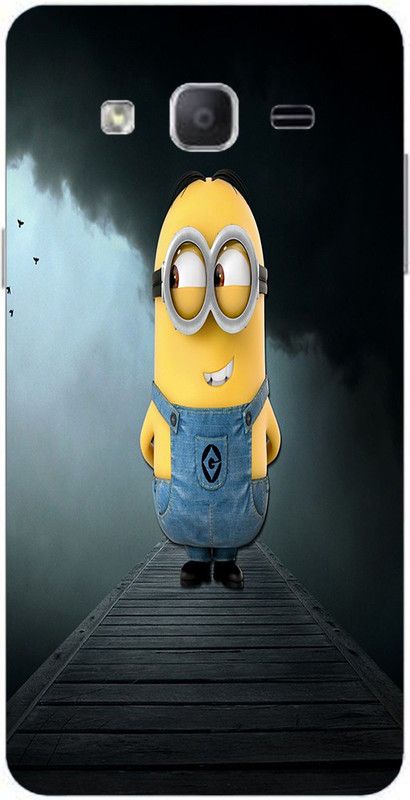 METOO Back Cover for Samsung Grand Prime/Grand Prime, Minions, Minians Design Back Cover Print : 312  (Multicolor, Dual Protection, Silicon, Pack of: 1)