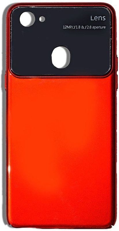 MARSHLAND Back Cover for OPPO F7, Hard Lens Protection Full Body Compatible, Red  (Red, Grip Case, Pack of: 1)