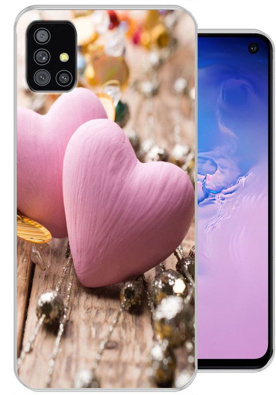 Allit Back Cover for Samsung Galaxy A51  (Multicolor, Silicon)
