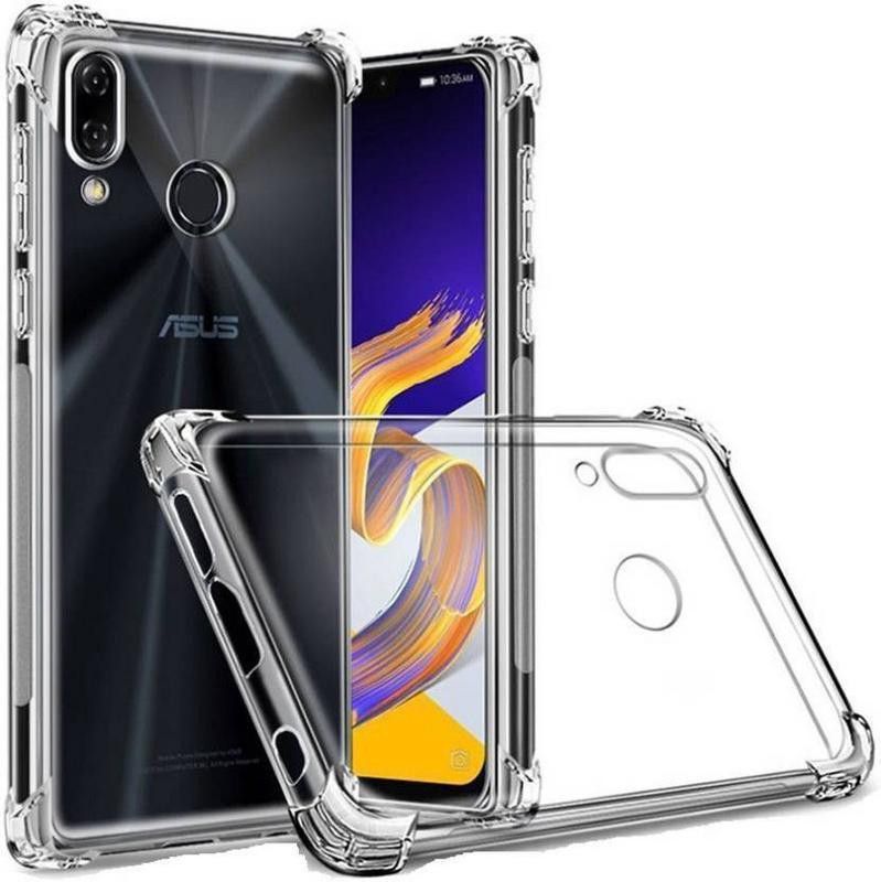LIKEDESIGN Back Cover for Asus Zenfone Max Pro M1  (Transparent, Shock Proof, Silicon, Pack of: 1)