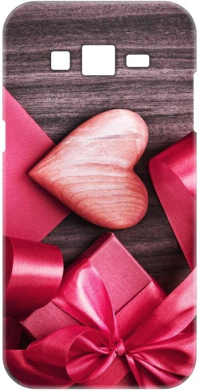 Smutty Back Cover for Samsung Galaxy J2, J200G - Pink Heart Print  (Multicolor, Hard Case, Pack of: 1)