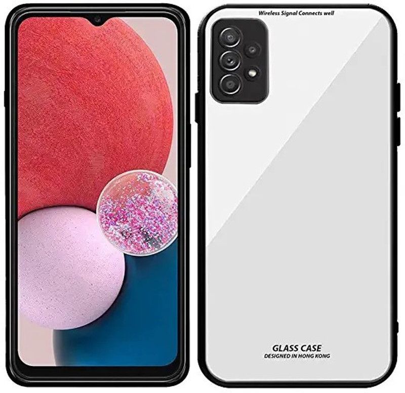 nice assoseries hub Back Cover for Samsung Galaxy A13 4G  (White, Grip Case, Pack of: 1)