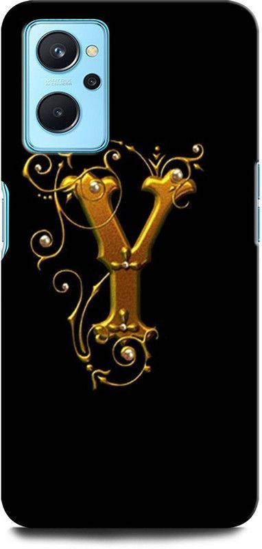 ORBIQE Back Cover for Realme 9i Y, Y LETTER, Y ALPHABET, DESIGN  (Multicolor, Hard Case, Pack of: 1)
