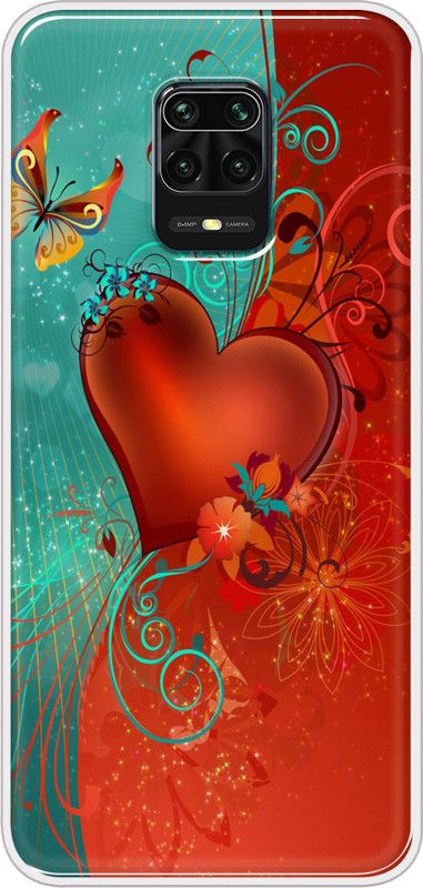 Hansviprint Back Cover for Mi Redmi Note 9 Pro Max  (Green, Red, Grip Case, Silicon, Pack of: 1)