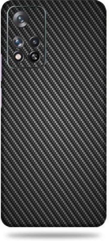 Satisfactory Xiaomi 11i Hypercharge, Mobile Back Skin Guard Mobile Skin  (Black)