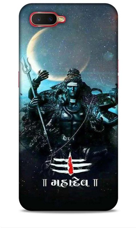 Coverland Back Cover for OPPO K1  (Black, Blue, Waterproof)