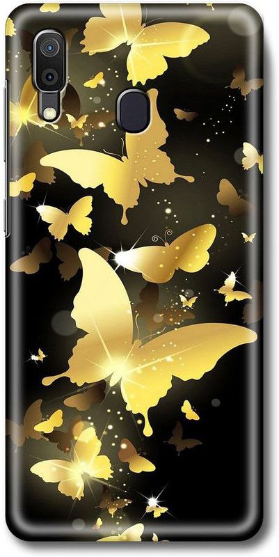 SPBR Back Cover for Samsung Galaxy A20, Samsung Galaxy A30, Samsung Galaxy M10S  (Black, Gold)