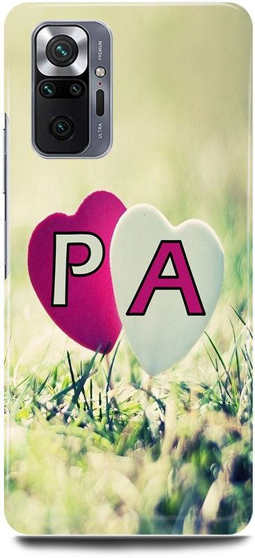 JUGGA Back Cover for Redmi Note 10 Pro, P LOVES A NAME,P NAME, A LETTER, ALPHABET,P LOVE A NAME  (Green, Hard Case, Pack of: 1)