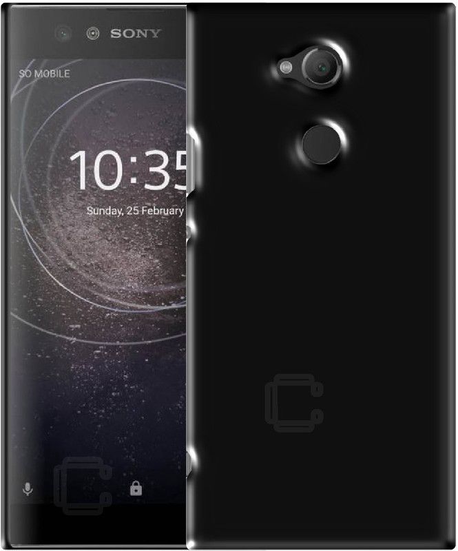 Case Designer Back Cover for Sony Xperia XA2 Ultra Slim Light weight Hard Premium Matte Finish Original Frosted Case  (Black, Dual Protection, Pack of: 1)