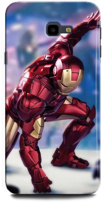 INDICRAFT Back Cover for Samsung Galaxy J4 Plus IRON MAN, AVENGER, MARVAL, COMIC, SUPERHERO, TONY STARK  (Multicolor, Hard Case, Pack of: 1)