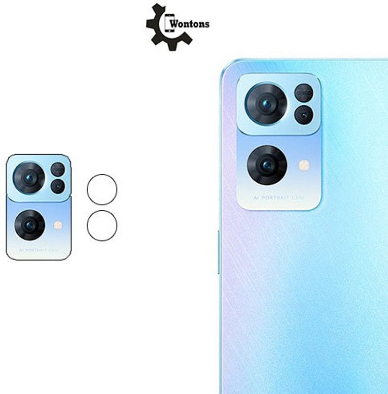 WONTONS Back Camera Lens Glass Protector for Oppo Reno 7 Pro 5G  (Pack of: 1)
