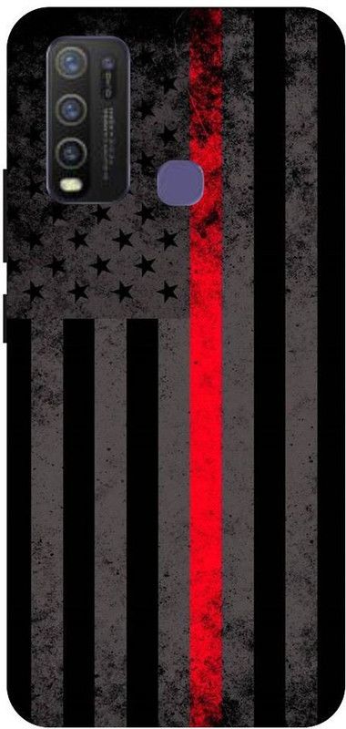 URCHIN Back Cover for Vivo Y50America Flag, American Flag, America  (Multicolor, Shock Proof, Pack of: 1)