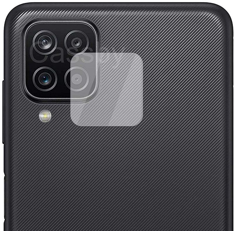Transparent Back Camera Lens Glass Protector for Eii Samsung Galaxy A12  (Pack of: 2)