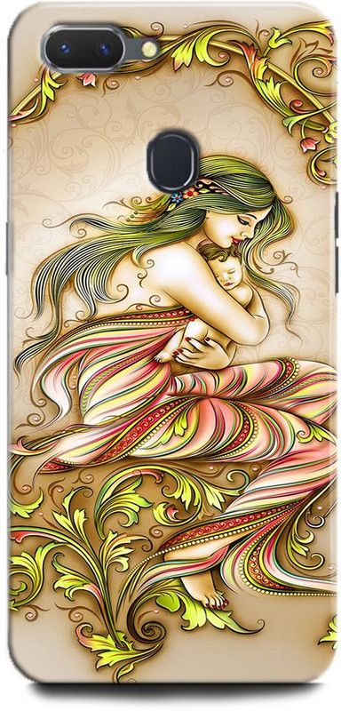 Afterglow Back Cover for Realme U1 MOTHER AND CHILD, ABSTRACT,ART, CHILD, DESIGN, MOTHER, PAINTING  (Multicolor, Shock Proof, Pack of: 1)