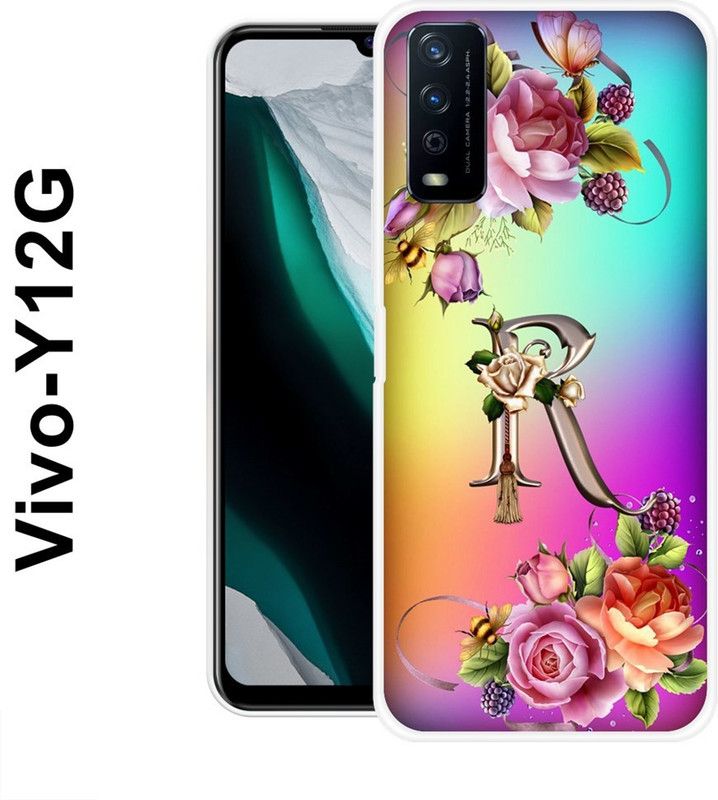 INDIALAND Back Cover for Vivo Y12S 2021, Vivo Y20, Vivo Y20i, Vivo Y20G, Vivo Y20A, Vivo Y20T  (Multicolor, Silicon)