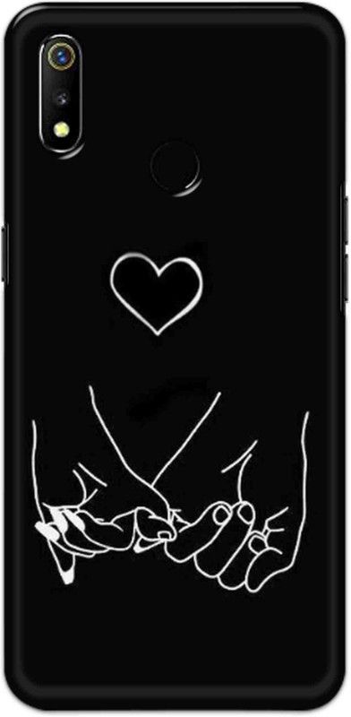 NDCOM Back Cover for Realme 3 Love Forever Printed  (Multicolor, Hard Case, Pack of: 1)