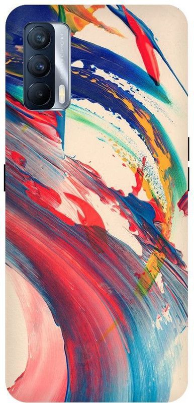 URCHIN Back Cover for Realme X7 Colourfull, abstract, design, simple, paint  (Multicolor, Shock Proof, Pack of: 1)