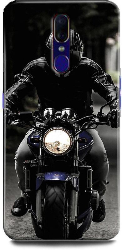 FIKORA Back Cover for OPPO A9/CPH1938 BIKE RACER PRINTED  (Multicolor, Hard Case)