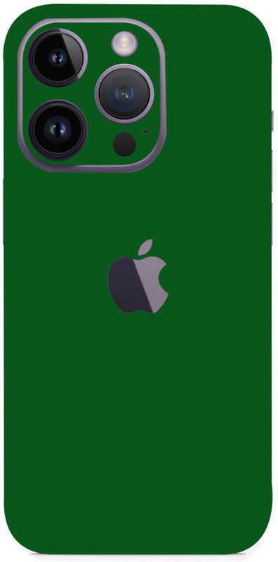 mtool Apple iPhone 14 Pro Mobile Skin  (Ultra Super Mehndi Green Matte Skin With High Gloss Finish).)