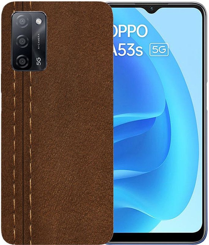 METOO Back Cover for Oppo A53s 5G, LeatherDesign back cover Print :: 632, Oppo A53s 5G back cover for boys, girls, Friends  (Multicolor, Dual Protection, Silicon, Pack of: 1)