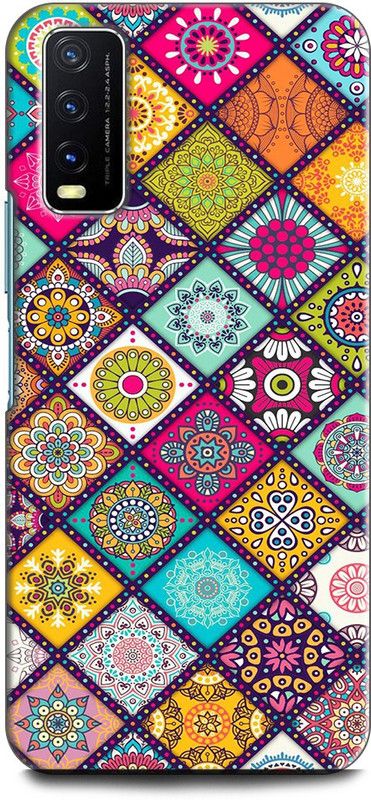 KEYCENT Back Cover for Vivo Y12G  (Multicolor, Pack of: 1)