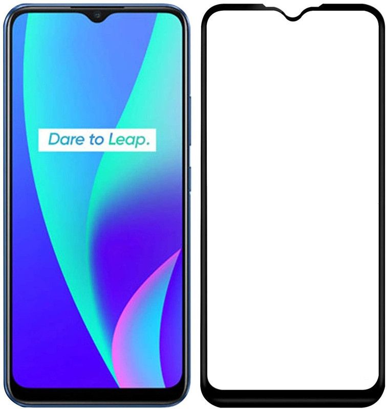 XRENGTH Tempered Glass Guard for Realme C21  (Pack of 1)