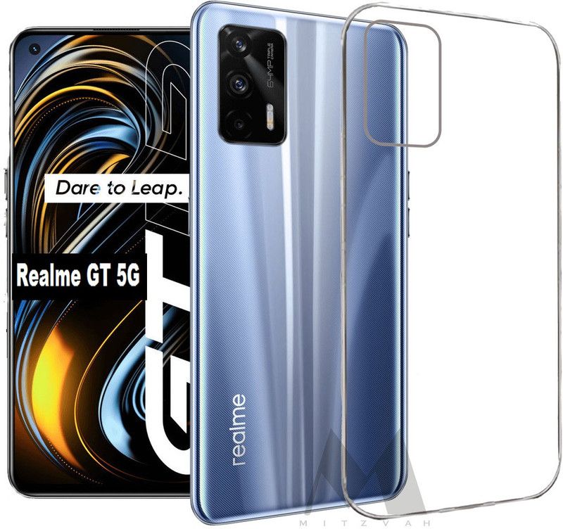 BeauCase Back Cover for Realme GT 5G  (Transparent, Flexible, Silicon, Pack of: 1)