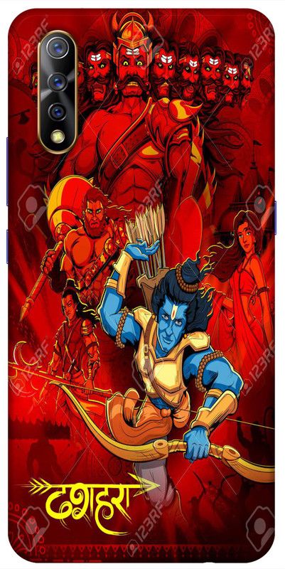 Sswastik Back Cover for Vivo S1  (Multicolor, Grip Case, Silicon)