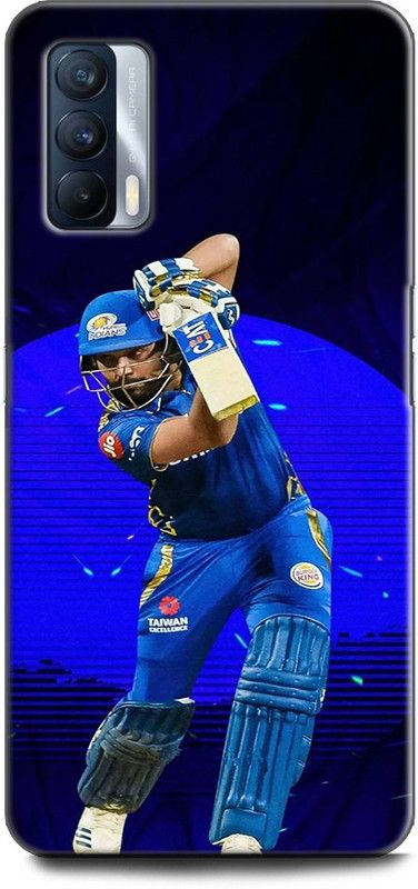 Afterglow Back Cover for Realme X7 ROHIT SHARMA, BCCI,CRICKETER, INDIAN KHILADI, IPL, MI, T20  (Multicolor, Shock Proof, Pack of: 1)
