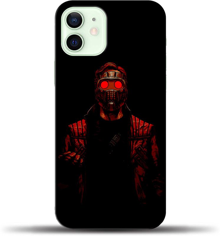 PhoneBukket Back Cover for Apple iPhone 12  (Black, Hard Case, Pack of: 1)