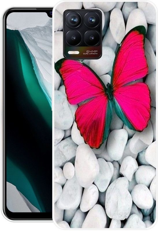 vaidik Back Cover for Realme 8 Pro  (Multicolor, Dual Protection, Silicon)