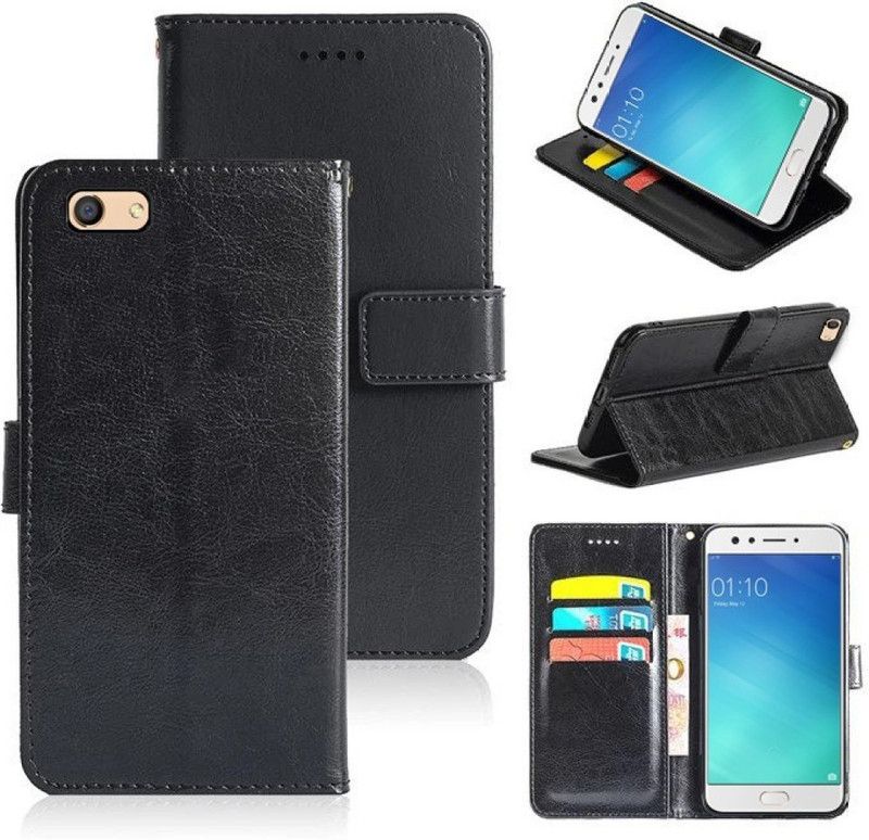 Frazil Back Cover for Oppo F3  (Black, Dual Protection)
