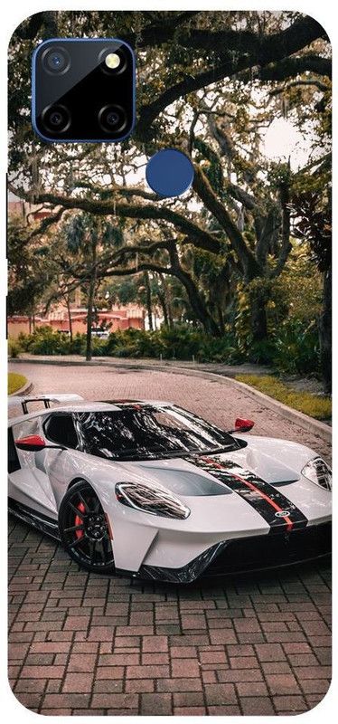 URCHIN Back Cover for Narzo 30A sportescar, supercar, car  (Multicolor, Shock Proof)