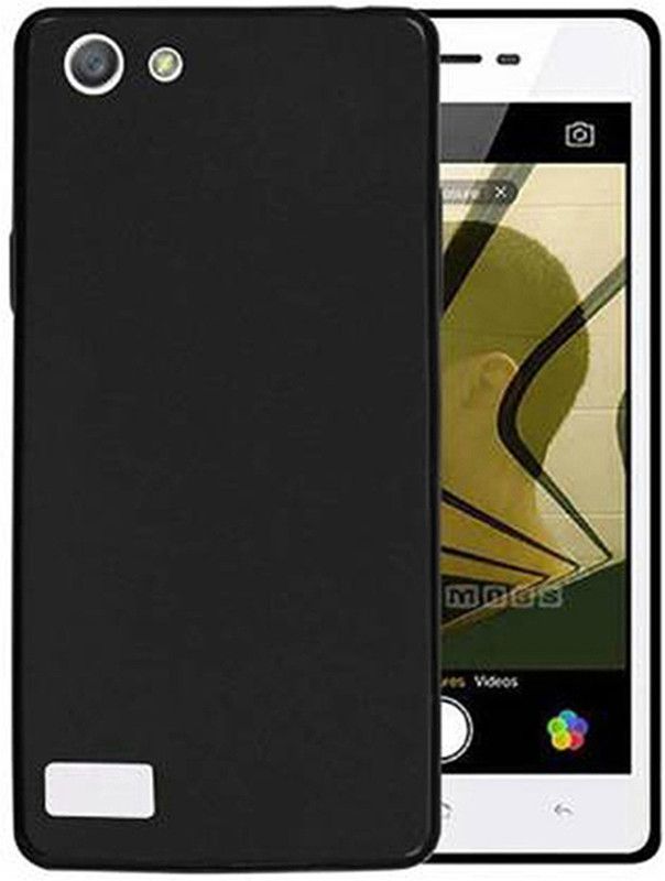 Stunny Back Cover for OPPO Neo 7  (Black, Grip Case, Pack of: 1)