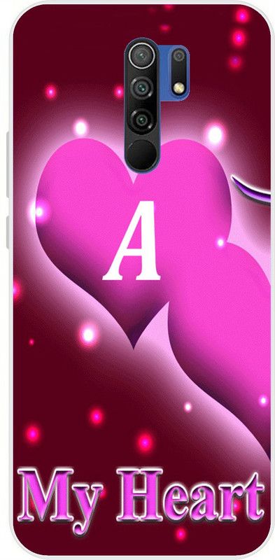 Artcase Back Cover for Redmi 9 Prime  (Pink, Dual Protection, Silicon, Pack of: 1)