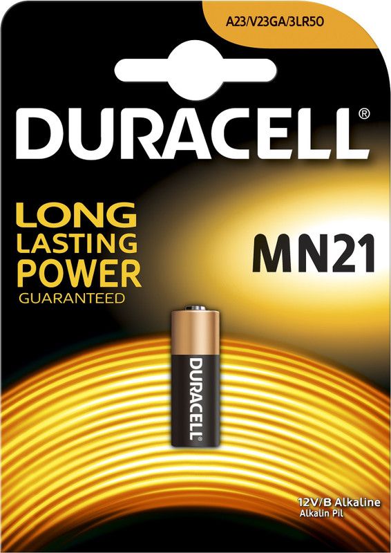 DURACELL Specialty Type MN21 Alkaline , pack of 1 Battery