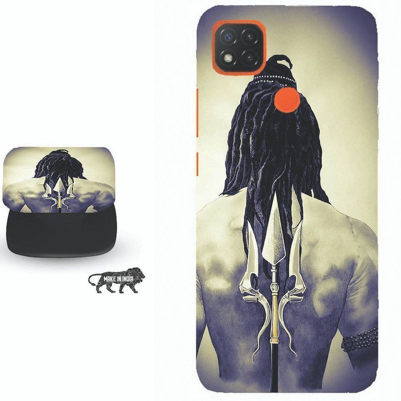 Zappy Back Cover for Poco C31  (Multicolor, Cases with Holder, Pack of: 1)