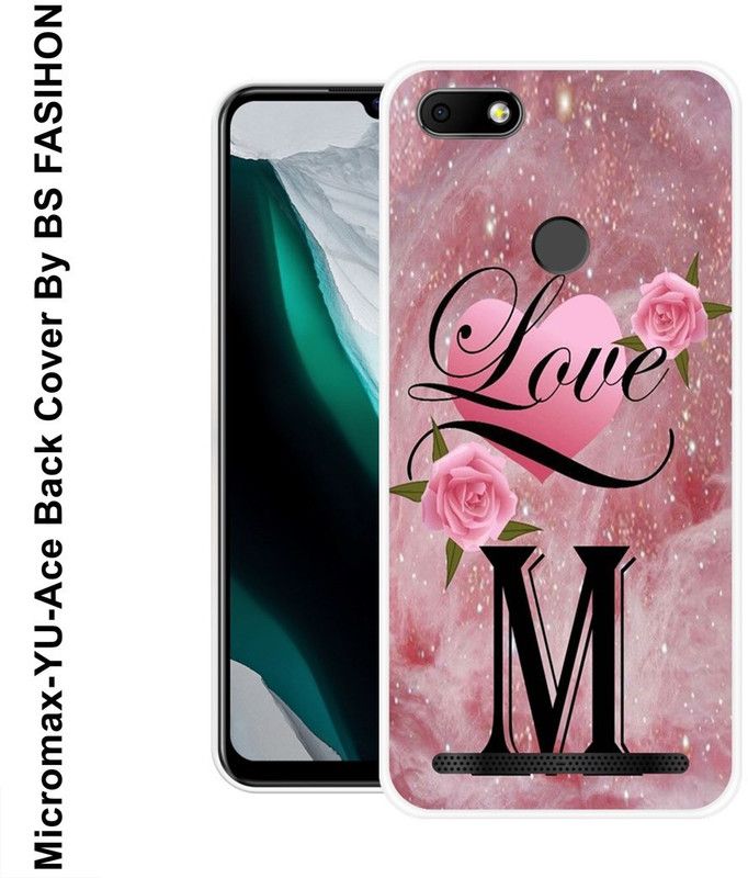 BSRAJ Back Cover for Micromax YU Ace  (Pink, Black, Grip Case, Silicon)