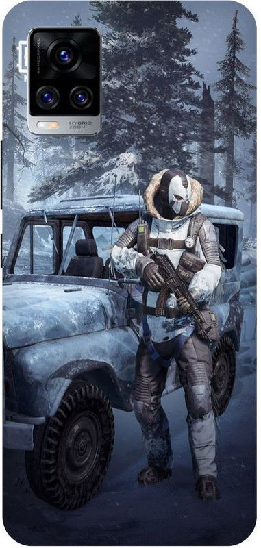 Bluvver Back Cover for Vivo V20 Pro,Vivo 2018, Printed Pubg Game Back Cover  (Multicolor, Hard Case, Pack of: 1)