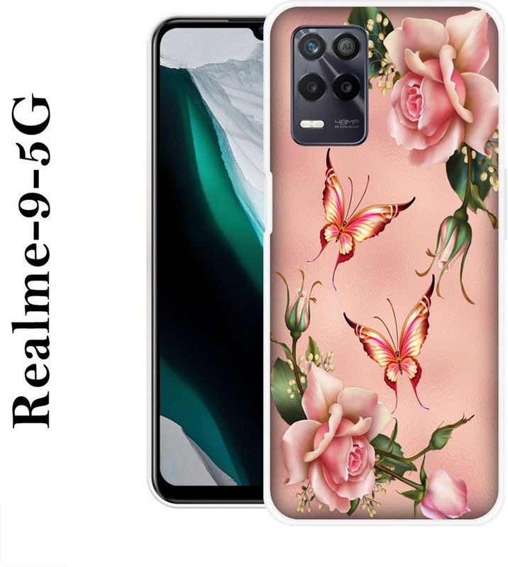 BAGRA Back Cover for Realme 9 5G  (Multicolor, Grip Case, Silicon)